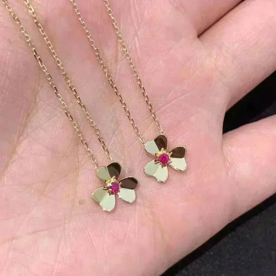 [⭐⭐JeweliWhal]FRIVOLE GOLD FLOWER NECKLACE