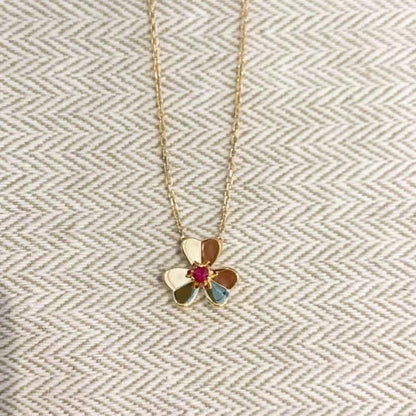 [⭐⭐JeweliWhal]FRIVOLE GOLD FLOWER NECKLACE