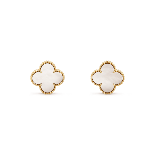 [⭐⭐JeweliWhal]CLOVER MINI GOLD EARRINGS