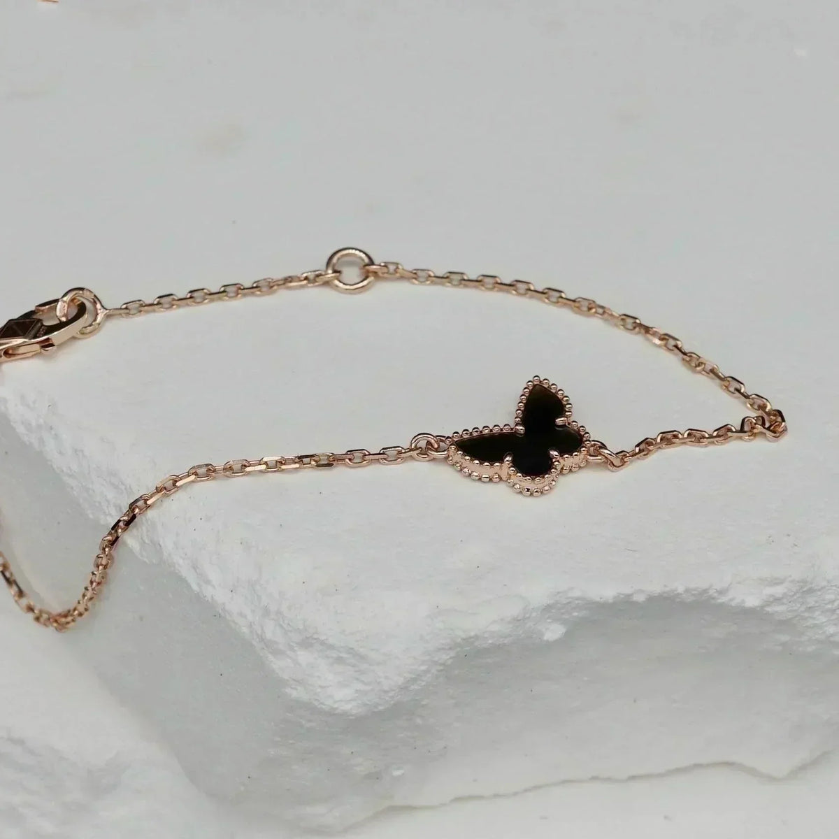 [⭐⭐JeweliWhal]BUTTERFLY ONYX  BUTTERFLY BRACELET