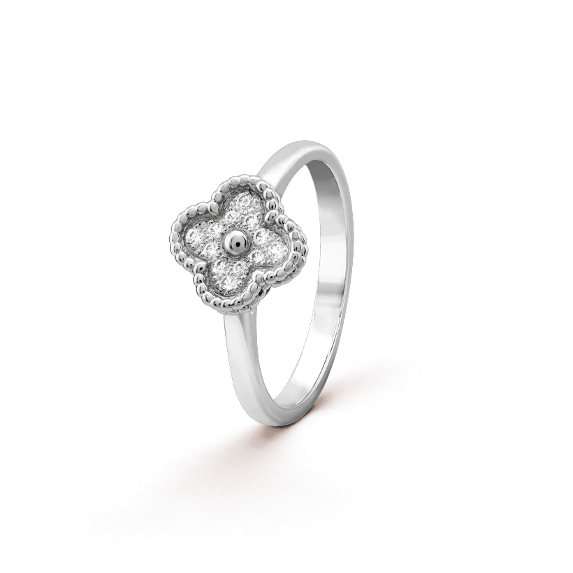 [⭐⭐JeweliWhal]CLOVER DIAMOND RING