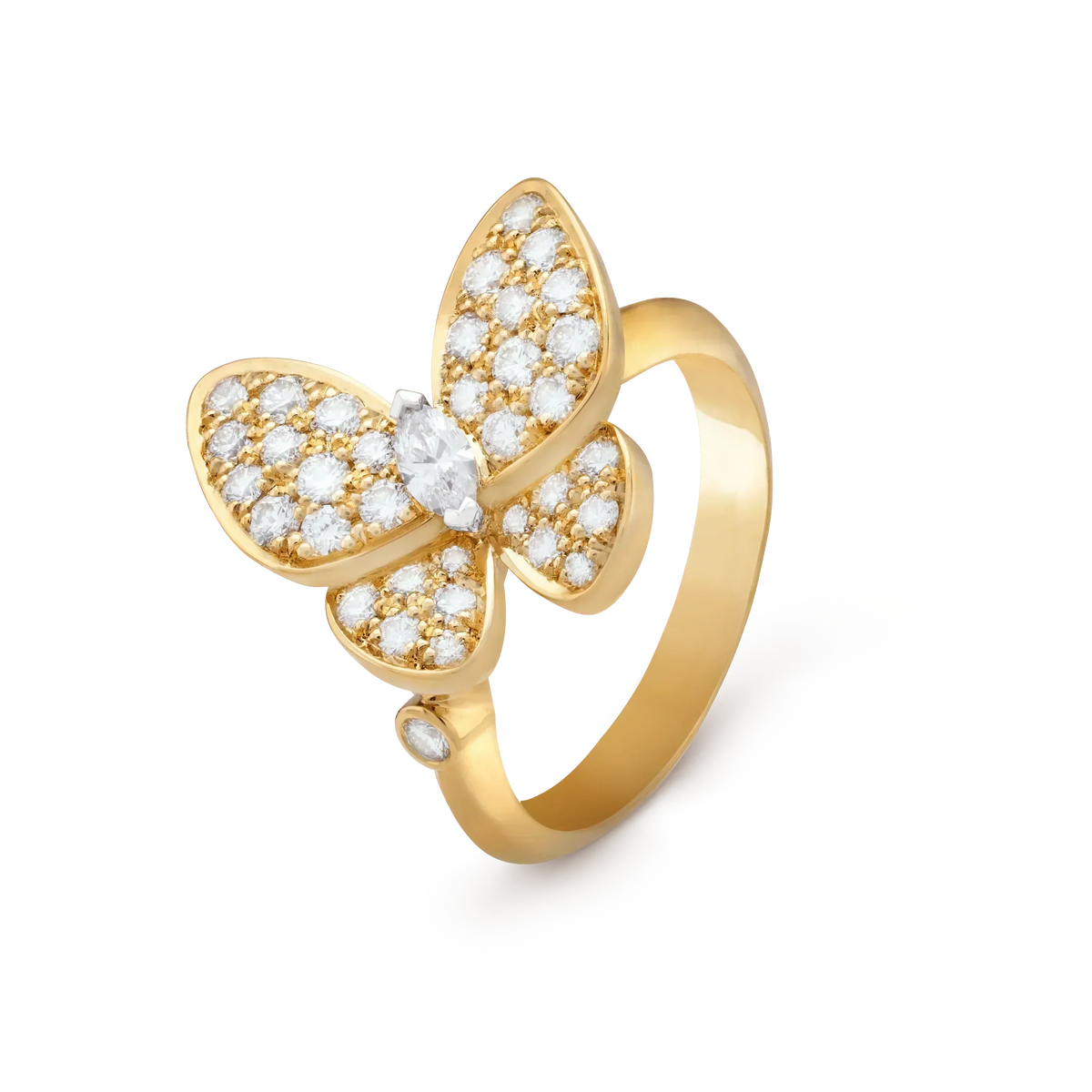 [⭐⭐JeweliWhal]SCHMETTERLINGS-DIAMANT-RING