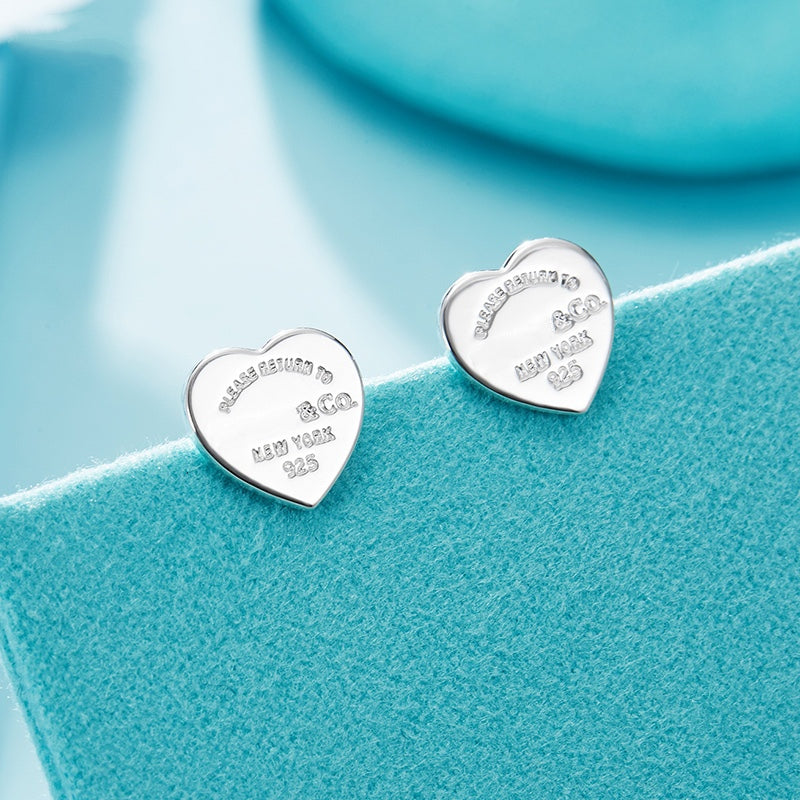 [JeweliWhal]RETURN TO TIF LOVE SILVER EARRINGS