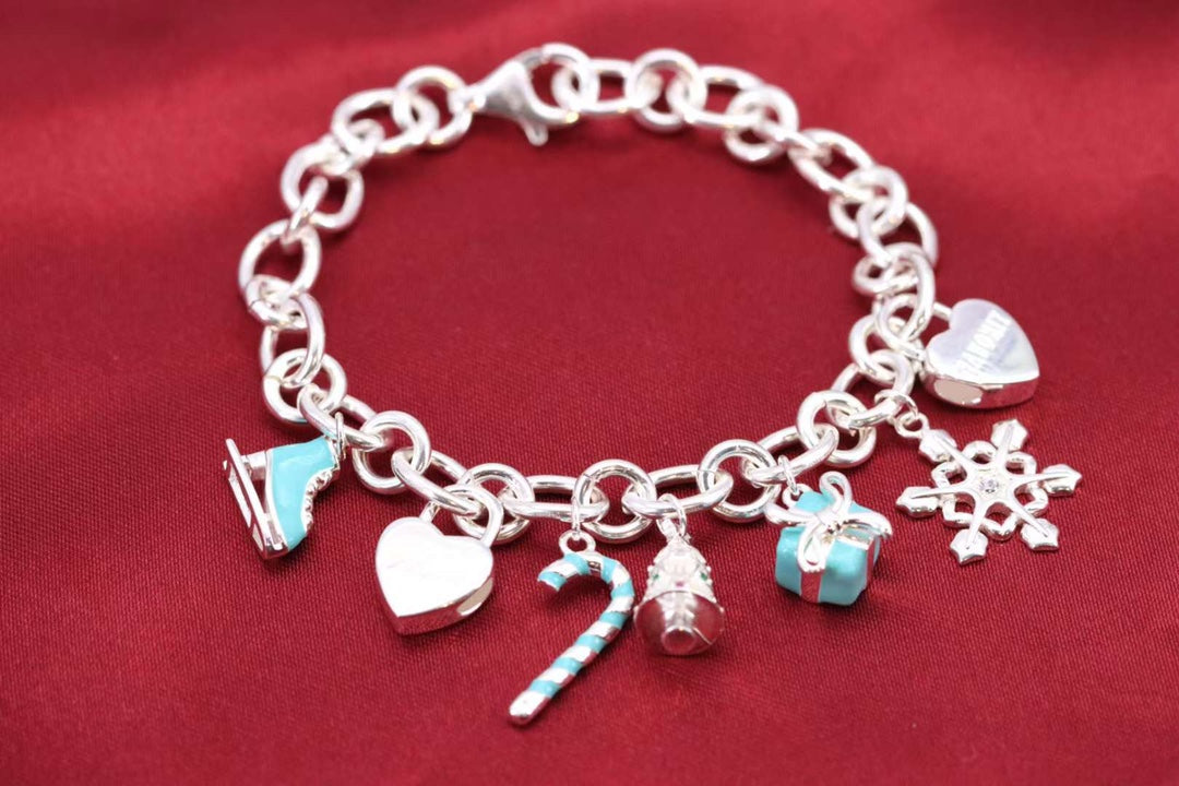 [JeweliWhal]CHRISTMAS SILVER BRACELET