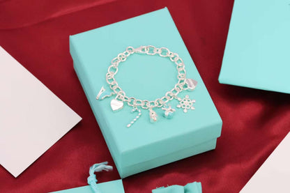 [JeweliWhal]CHRISTMAS SILVER BRACELET
