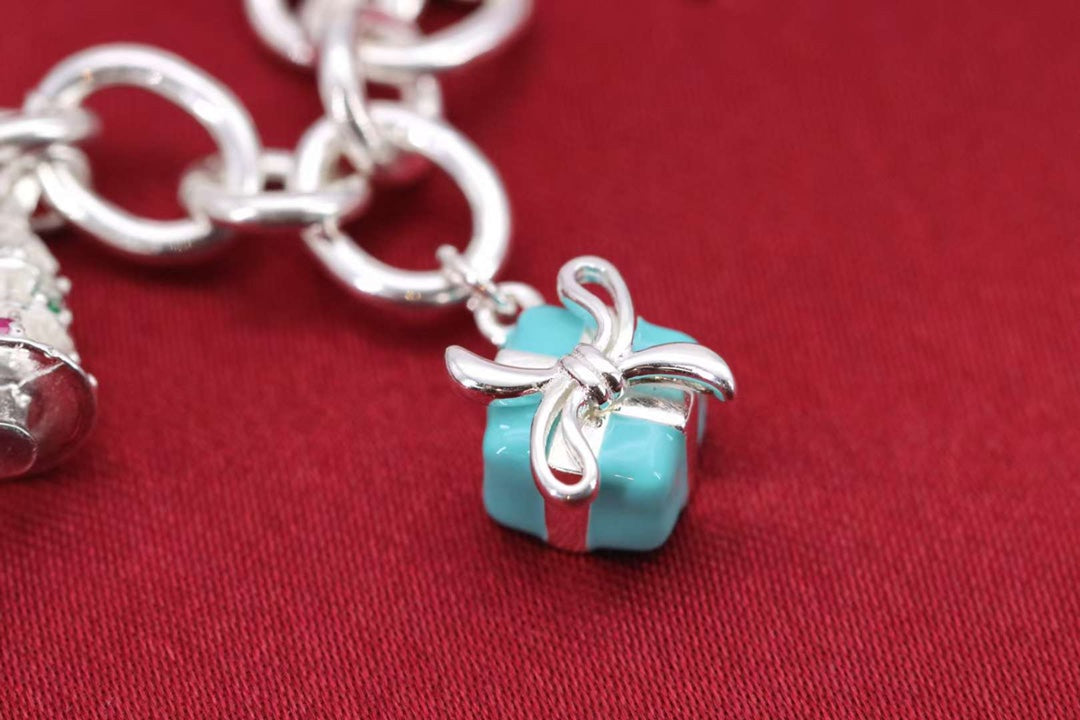 [JeweliWhal]CHRISTMAS SILVER BRACELET