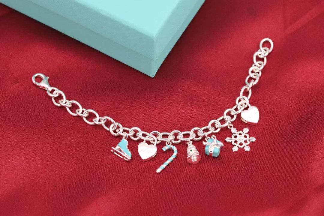 [JeweliWhal]CHRISTMAS SILVER BRACELET