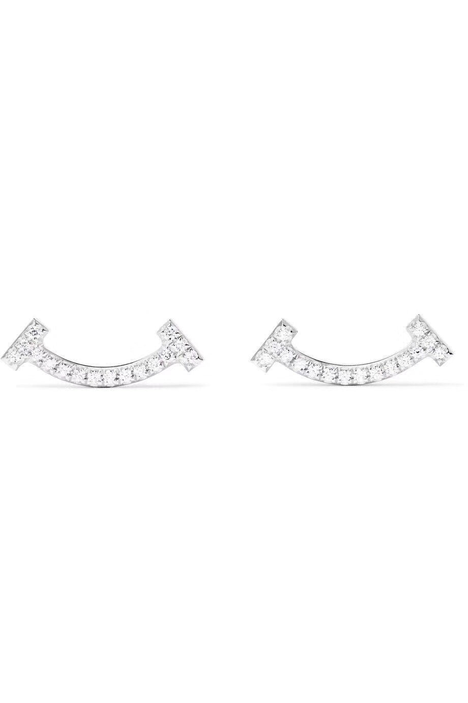 [JeweliWhal]SMILE DIAMOND EARRINGS