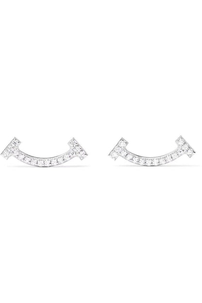 [JeweliWhal]SMILE DIAMOND EARRINGS