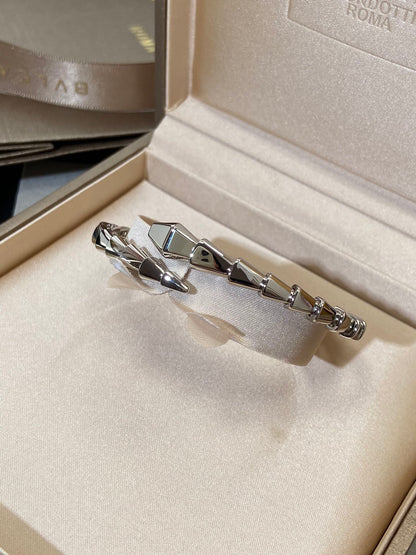 [⭐⭐JeweliWhal]SERPENTI VIPER SILVER BRACELET