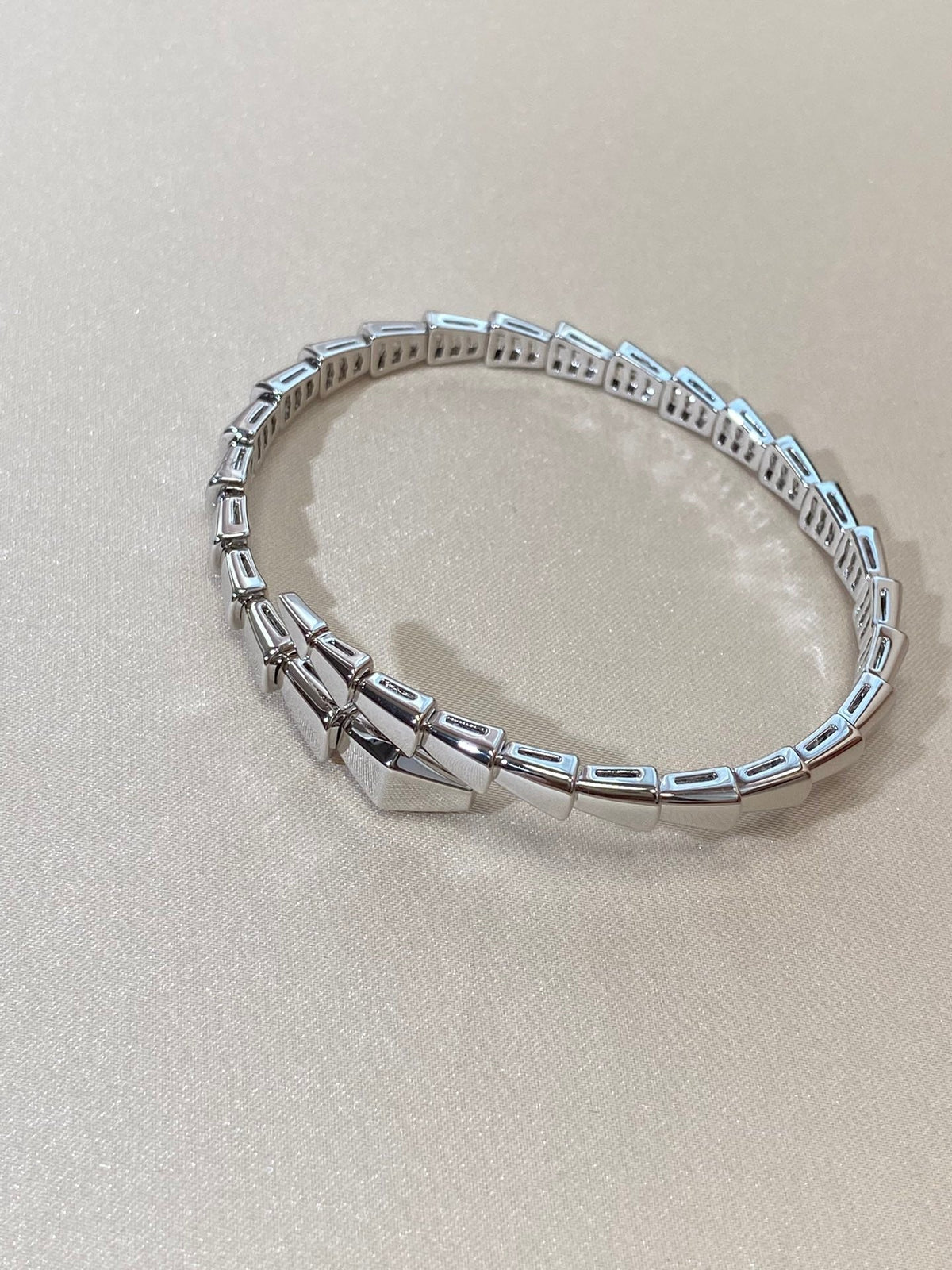 [⭐⭐JeweliWhal]SERPENTI VIPER SILVER BRACELET