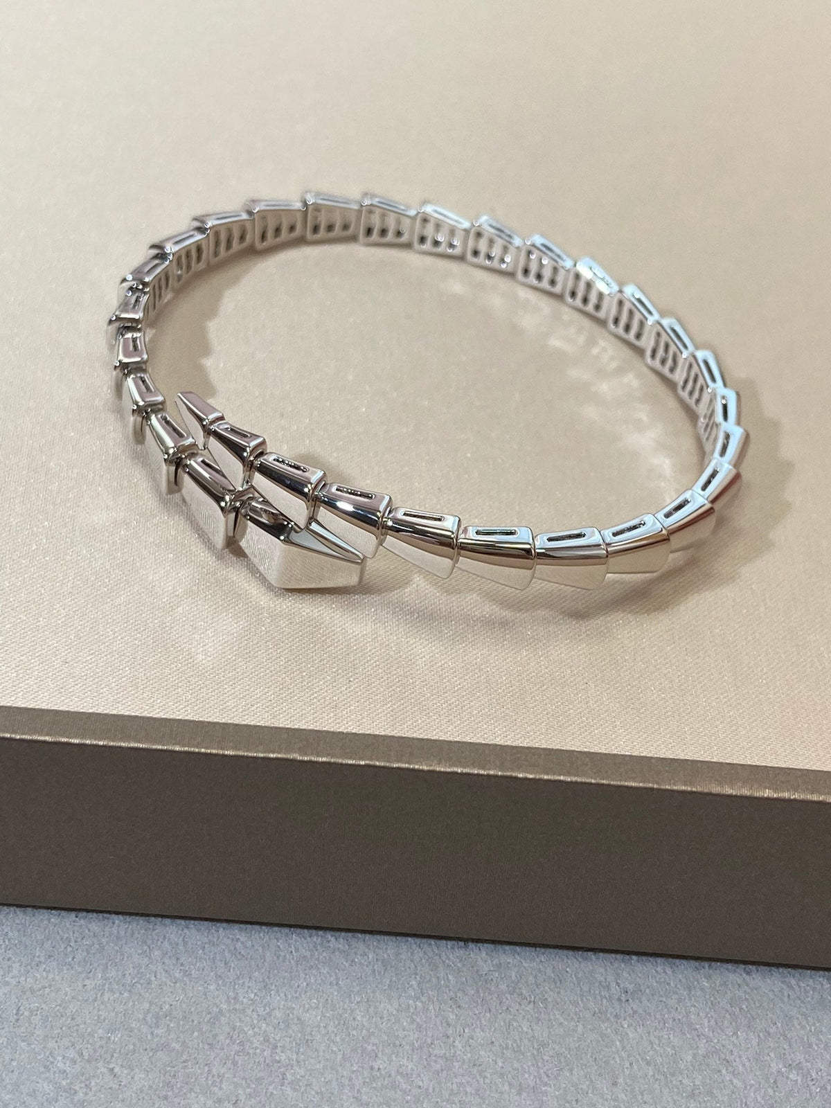 [⭐⭐JeweliWhal]SERPENTI VIPER SILVER BRACELET