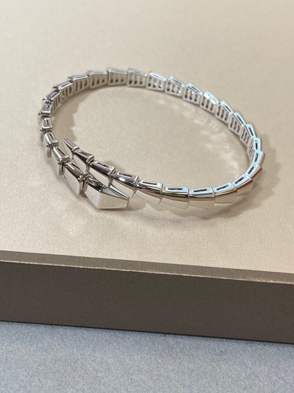 [⭐⭐JeweliWhal]SERPENTI VIPER SILVER BRACELET
