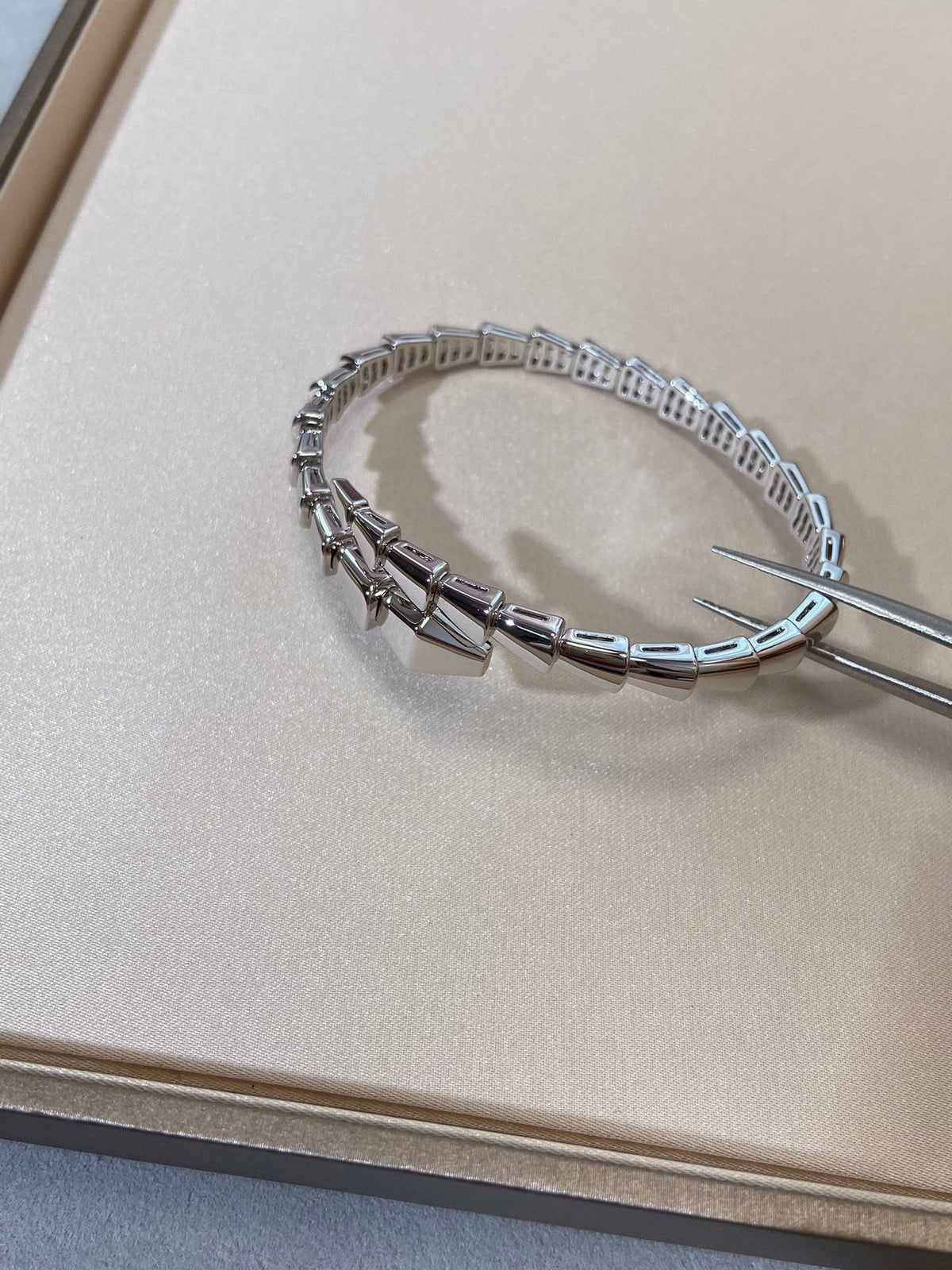 [⭐⭐JeweliWhal]SERPENTI VIPER SILVER BRACELET