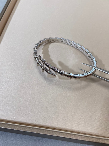[⭐⭐JeweliWhal]SERPENTI VIPER SILVER BRACELET