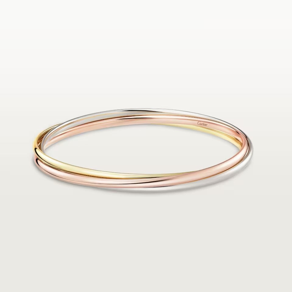 [⭐⭐JeweliWhal]TRINITY 2,8 MM KLEINES ARMBAND
