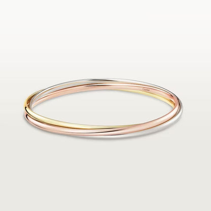 [⭐⭐JeweliWhal]TRINITY 2,8 MM KLEINES ARMBAND