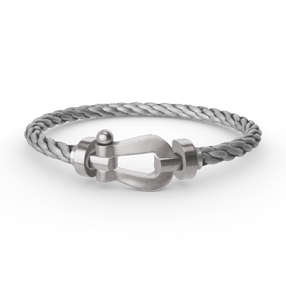 [⭐⭐JeweliWhal]FORCE GROSSES HUFEISEN ARMBAND OHNE DIAMANT SILBER