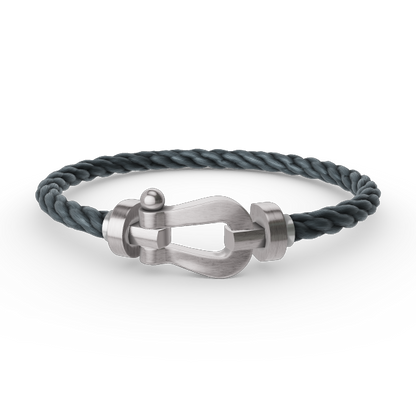 [⭐⭐JeweliWhal]FORCE GROSSES HUFEISEN ARMBAND OHNE DIAMANT SILBER