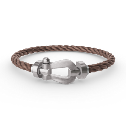 [⭐⭐JeweliWhal]FORCE GROSSES HUFEISEN ARMBAND OHNE DIAMANT SILBER