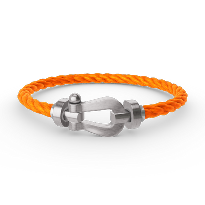 [⭐⭐JeweliWhal]FORCE GROSSES HUFEISEN ARMBAND OHNE DIAMANT SILBER