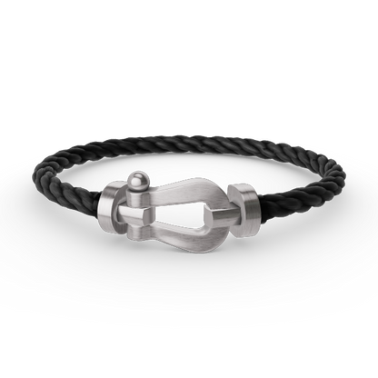 [⭐⭐JeweliWhal]FORCE GROSSES HUFEISEN ARMBAND OHNE DIAMANT SILBER
