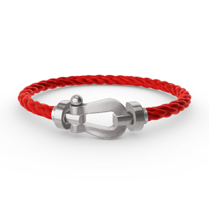 [⭐⭐JeweliWhal]FORCE GROSSES HUFEISEN ARMBAND OHNE DIAMANT SILBER