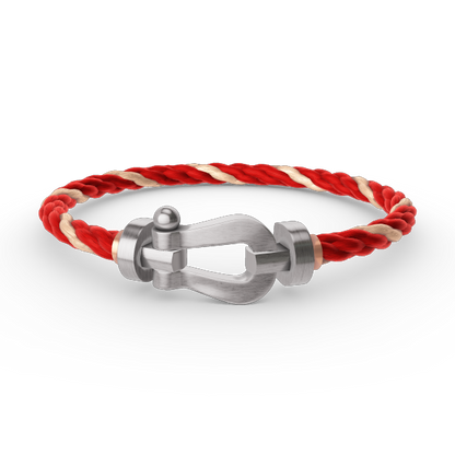 [⭐⭐JeweliWhal]FORCE GROSSES HUFEISEN ARMBAND OHNE DIAMANT SILBER