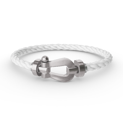 [⭐⭐JeweliWhal]FORCE GROSSES HUFEISEN ARMBAND OHNE DIAMANT SILBER