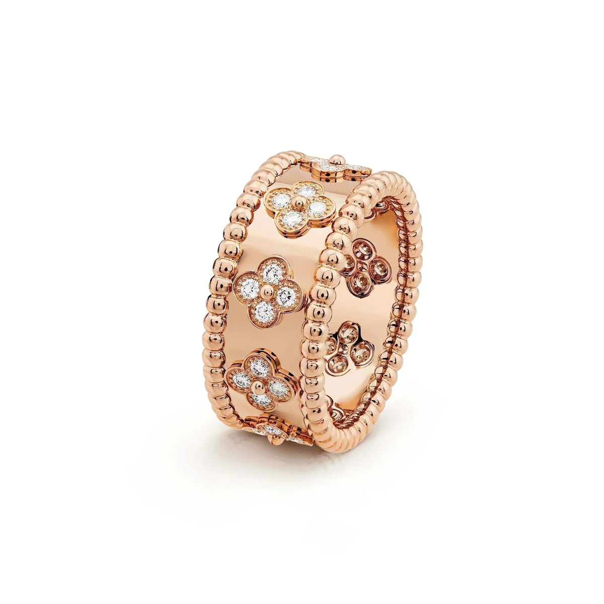 [⭐⭐JeweliWhal]KLEEBLATT-KALEIDOSKOP-RING 10MM